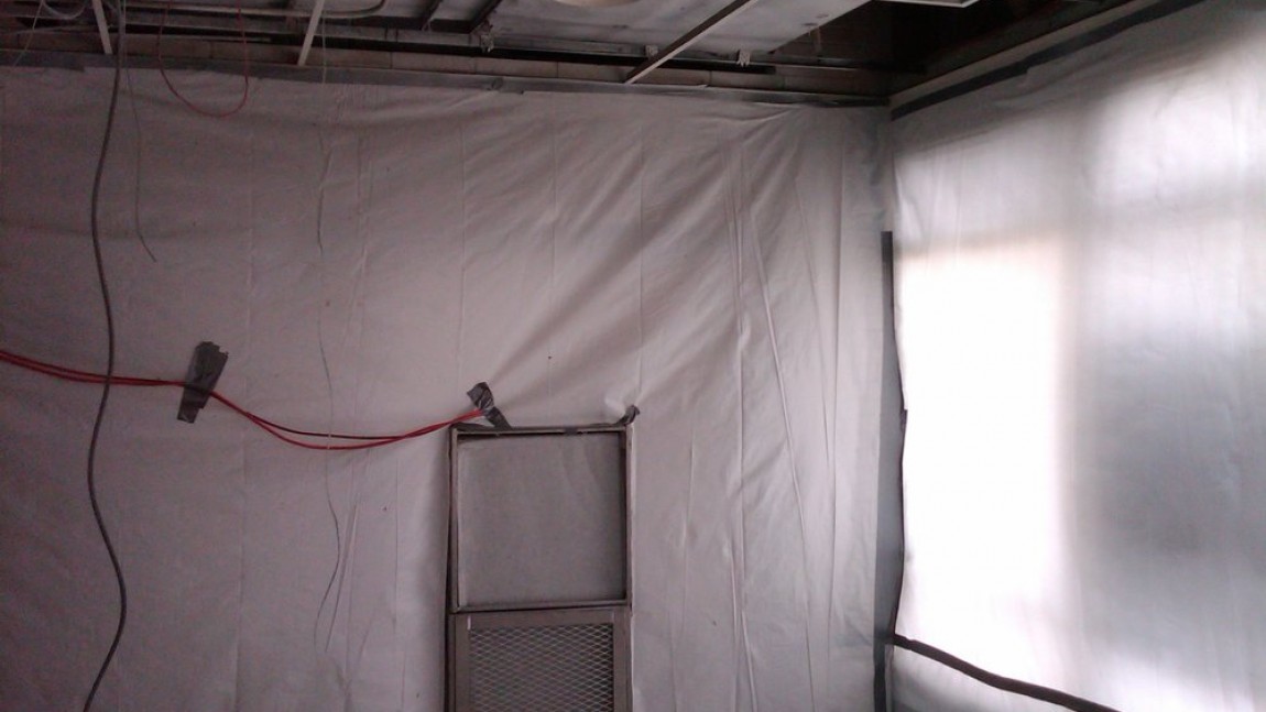 Asbestos Containment Area