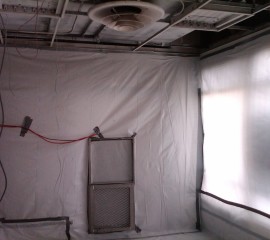 Asbestos Containment Area