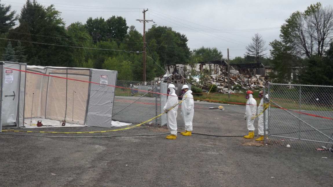 Asbestos Decontamination Area