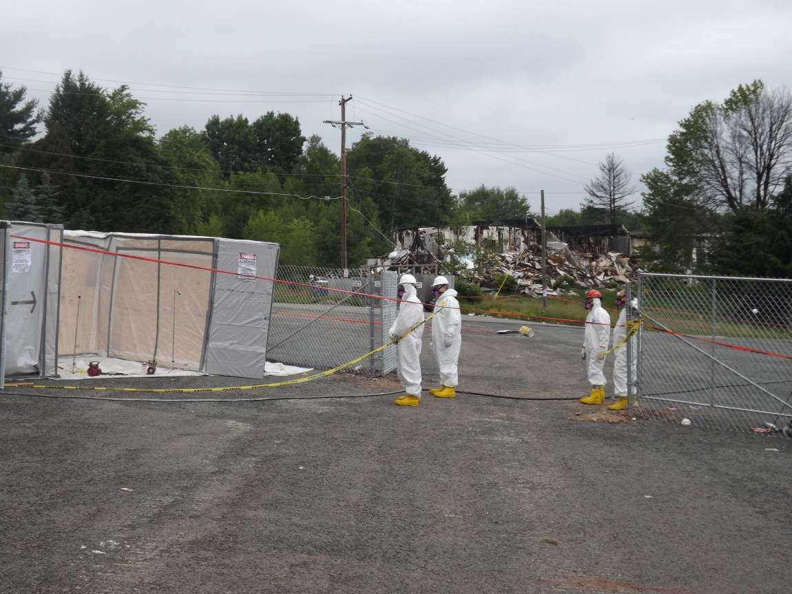 Asbestos Decontamination Area